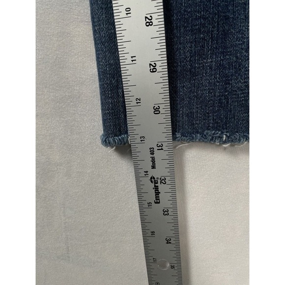 Seven 7 For All Mankind Bootcut Low Rise Jeans Women’s Size 28 Raw Hem​ - Picture 8 of 12